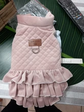 Warm Pet Dog Dress Vest Jacket For Dogs Cats Winter Chihuahua Yorkies Clothes Maltese