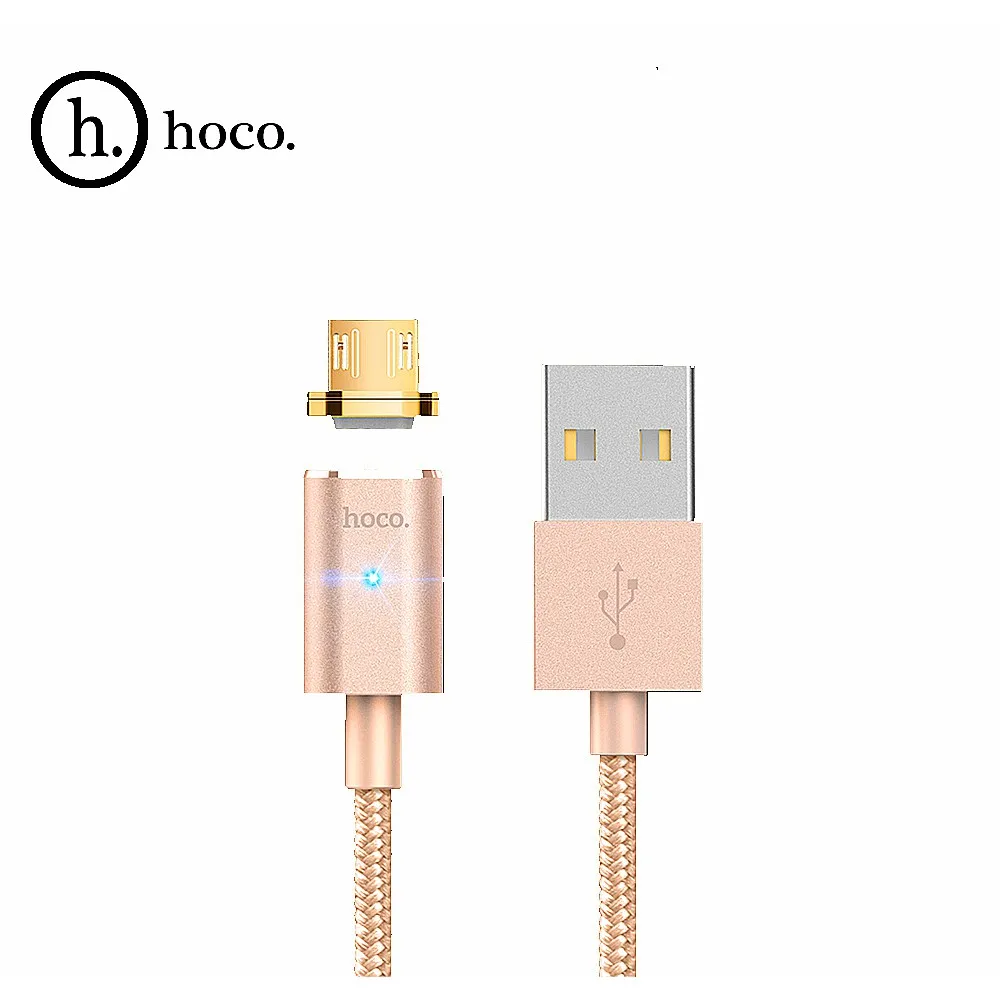 USB кабель для зарядки microUSB HOCO U16 с магнитной адсорбцией