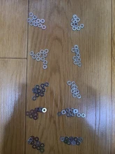 2/5/10/50/100X M1.6 M2 M2.5 M3 M3.5 M4 M5 M6 M8 M10 M12 M14 M16 M18 M20 M24 GB97 A2 de acero inoxidable 304 arandela plana simple Junta