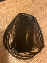 LVHAN-flequillo de aire puro, extensión de cabello sintético, Natural, negro, marrón claro, marrón oscuro, negro, fibra de alta temperatura