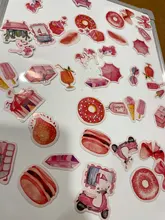 45 unids/caja varios pegatinas lindo Kawaii planificador diario, álbum de recortes diario pegatinas de papel de papelería