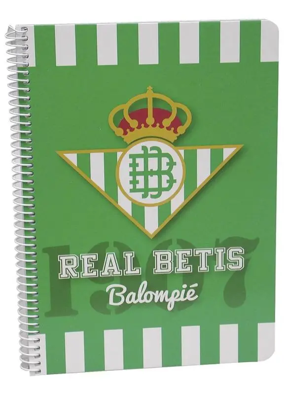 Тетрадь четвёртая 80 листов от Real Betis(10/60