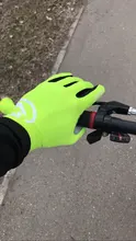 Giyo-guantes de dedo completo para ciclismo, antideslizantes, de tela de Lycra, para ciclismo de carretera