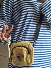 Mini bolso de lona para mujer, paño pequeño bolsos de hombro tipo bandolera, monedero para teléfono, 2021