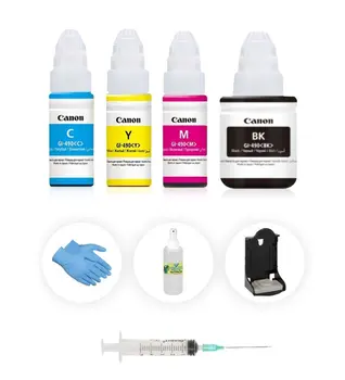 

Original for Canon All Models Inking Black and Color Cartridge Refill Kit