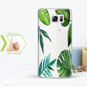 

Personalized Custom Samsung Galaxy Note 5 Slim Clear Silicone Phone Cover (Leaf Temalı-8)
