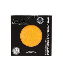 Желтая чистая овечья шерсть для резки и полировки/короткое перо 160x15 мм