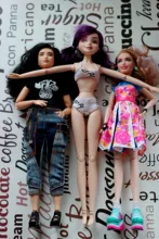 28cm de altura bola desnudo con articulaciones del cuerpo para 30cm muñeca articulaciones movibles Cuerpo Femenino juguetes para los niños de nueva llegada