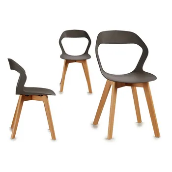 

Dining Chair Gift Decor Grey Plastic (51 x 84 x 48 cm)