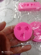 Fondant Silicone Mold Wedding-Cake-Decorating-Tools Chocolate Rose-Flowers 3d-Baking