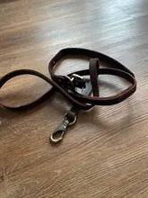 Leash-Set Lead Pet-Collars Dogs Pitbull Small Walking Real-Leather Personalized And 