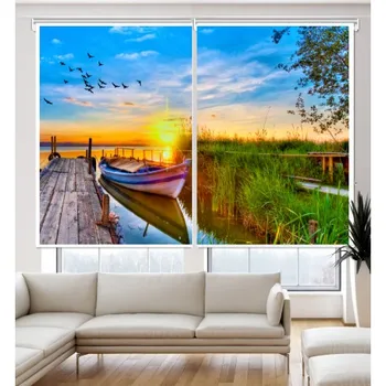 

Blind Iroa Double Digital Landscape D026S! ROLLER BLINDS TRANSLUCENT! (2 pcs/100X170)