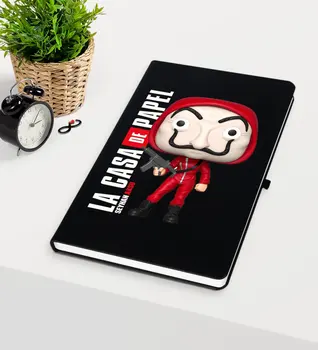 

Personalized La Casa De Papel Black Notebook-27