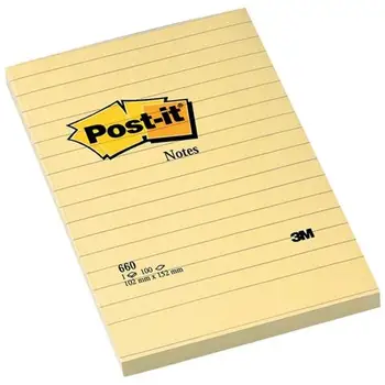 

Cf6post-it Largenote 102x152 Righe3M17.08