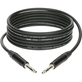 

B4pp1-0300 switch cable Jack 6,35mm 3p, 3 M, balanced, Klotz