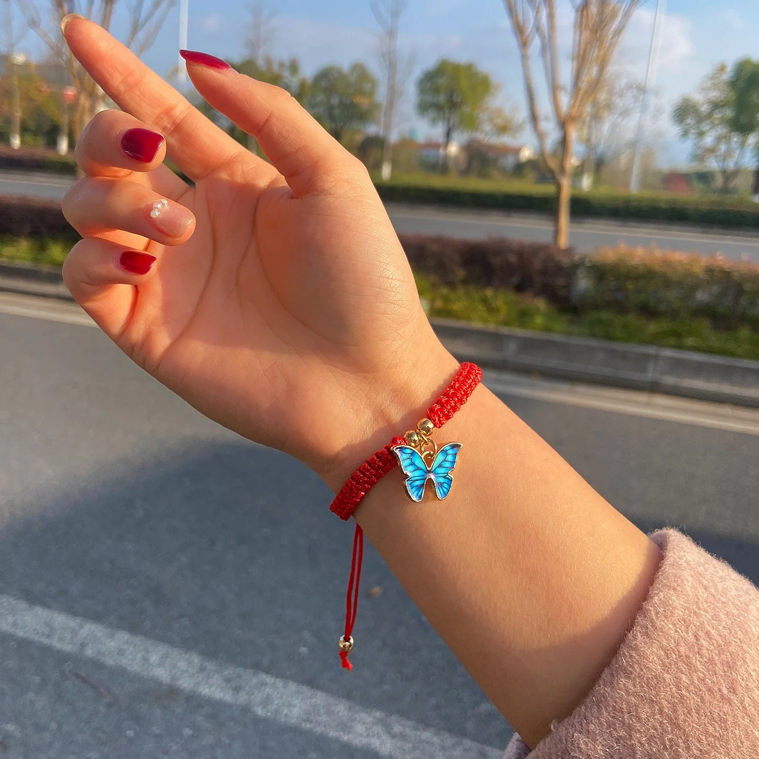 New Charm Friendship Colorful Butterfly 
