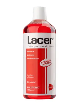 

Lacer colutory saving format 1000 ml daily use mouthwash