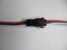 Led-Connectors Led-Strip-Light 4pin JST 5pin Male 6pin for 3528 5pair--100pairs-3pin