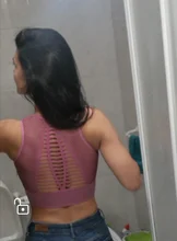 F.DYRAA 2020 Sujetador deportivo sin costuras superior Fitness mujeres Racerback Running Crop tapas entrenamiento acolchado Yoga Bra alto impacto Activewear