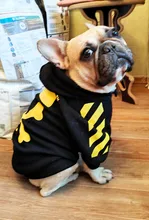 Dog-Jacket French Bulldog Adidog SUPREPET Pet-Dog for Stripe Pattern