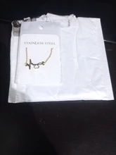 Estetoscopio corazón collar de oro de las mujeres de corazón de amor de acero inoxidable collares y colgantes médico enfermera regalos de amante