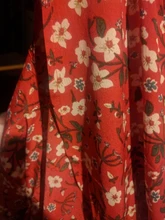 Blusa holgada de Chifón con estampado Floral para otoño, Camisa larga con estampado Floral para mujer