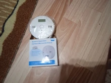 Sensor fotoeléctrico de seguridad para el hogar, 85dB, aviso de alta sensibilidad LCD, Sensor de Gas de CO independiente, Detector de alarma de intoxicación por monóxido de carbono