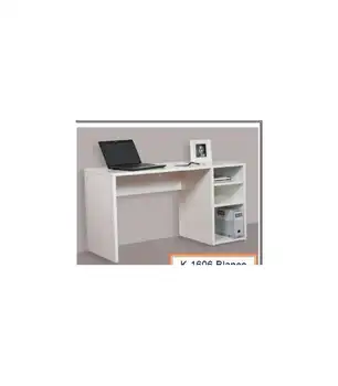 

Study table with oak or white shelves.