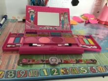 Kids Girls Toys Makeup Toys For Girls Pretend Play Cosmetic Box Make-Up Box Eyeshadow