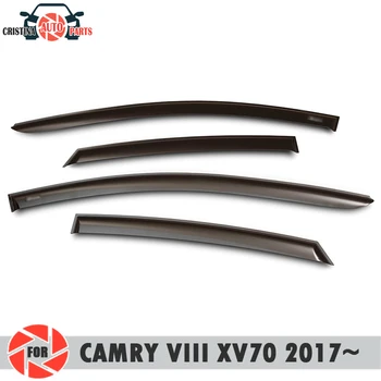 

Window deflector for Toyota Camry VIII XV70 2017~2019 rain deflector dirt protection car styling decoration accessories molding