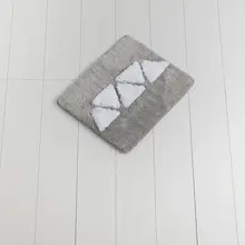 Коврик для ванной-коврики | коврик для ванной нескользящие Противоскользящие коврики алмазные серые 50X60 см