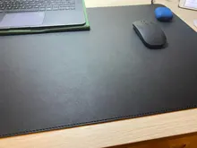 Alfombrilla de ratón grande para Gamer, tapete de escritorio de ante de cuero PU impermeable, alfombra para ratón teclado, Protector de mesa para Juegos de oficina