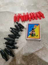 Probe-Meter Alligator-Clip Testing Electrical-Clamp Auto-Battery Crocodile Metal Plastic