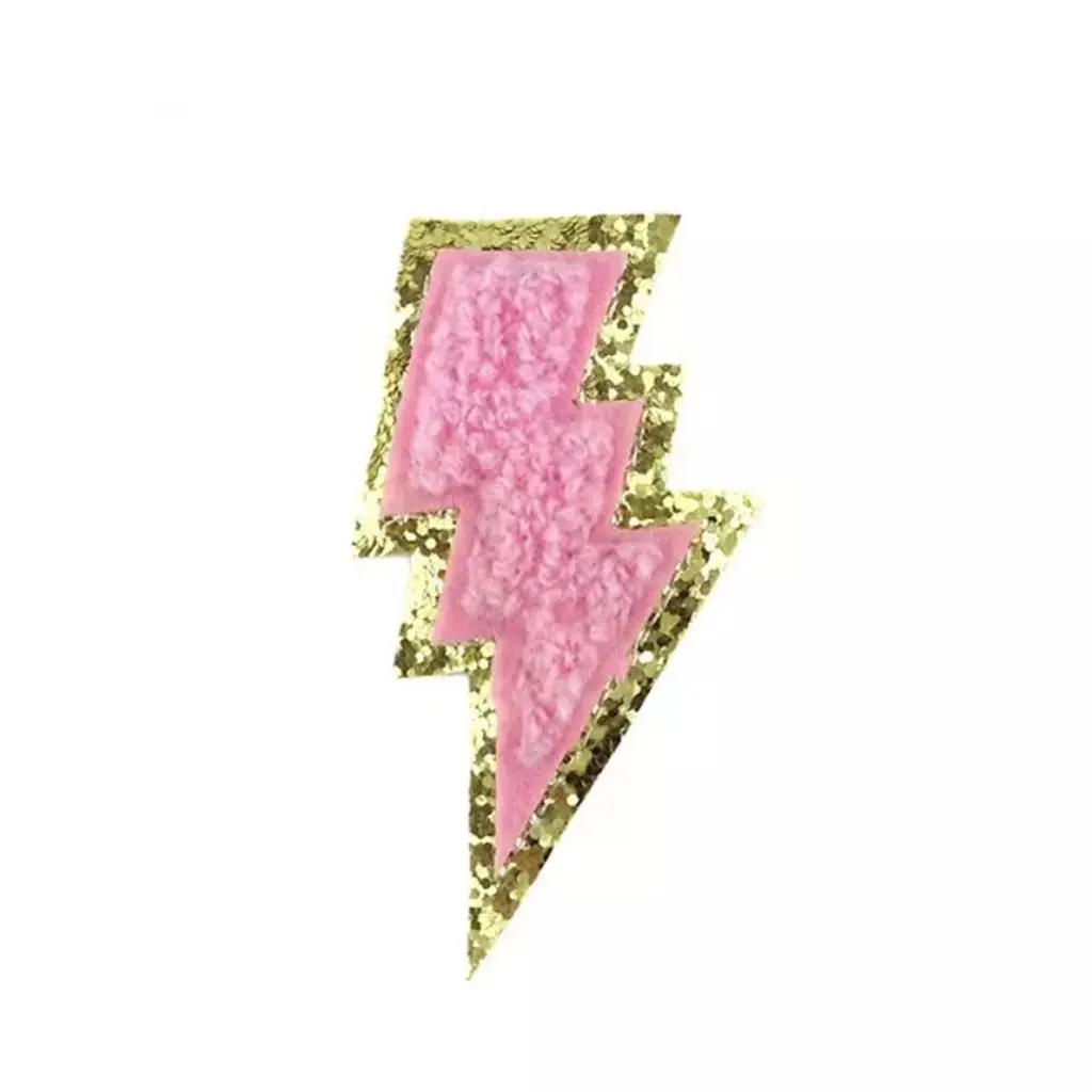 2022 New 3D Colorful Castle Bow Chenille Embroidered Patches Iron on Embroidery Sewing On Badges Children kids Clothing Stickers 