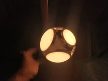 Lamp Bulb Football-Ufo-Bulb Led-Spotlight Folding E27 White Light-Cold/warm 110V 220V