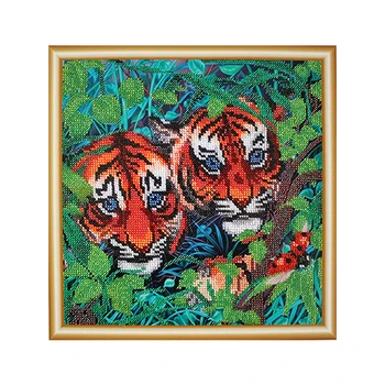

БН-3111 Set for embroidery with beads Hobby & Pro's Young hunters ', 25*25 cm