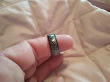 Sifisrri 8mm árabe islámica anillos con escrituras Acero inoxidable religioso oración musulmana banda Anillo para hombres regalo de joyas de fiesta Anillo