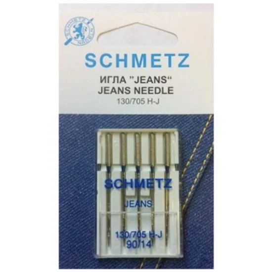 Needles For Schmetz Jeans No. 90 5 Pieces 22.30. Fb2.vds Sewing Tools