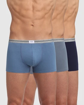 

3 Pack ultra-tough cotton boxers ensuring DIM durability