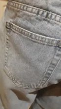 Mom Jeans Straight Pants Washed Loose High-Waist Casual Plus-Size Fashionable Women Comfortable
