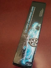 Lámpara led ambiental para coche, luces decorativas para interior, control remoto inalámbrico de música, múltiples modos