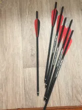 Bolts Spine Crossbow Carbon-Arrow Bow Archery Hunting Recurve/composite 16/20-Inches