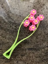 Rodillo de masajeador Facial portátil con forma de flor, herramientas de belleza de relajación, remodelación de cara, antiarrugas