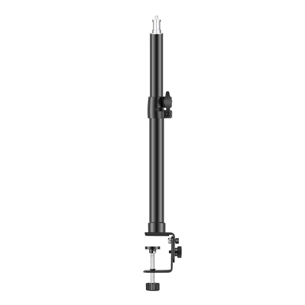 

Neewer Tabletop Light Stand Clip Stand +1/4inch Screw for LED Video Light&Ring Light for Live Streaming Lighting