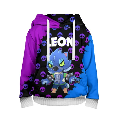 Sudadera con estampado 3D de Brawl Stars para niños, ropa de calle