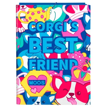 

A4 folder Moos Corgi lapels