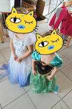 Las niñas Elsa vestido Cosplay reina de la nieve 2 disfraz Elsa niños disfraz fiesta de cumpleaños de Anna vestidos de princesa ropa nueva