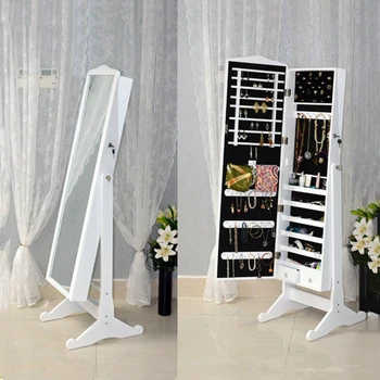 

Floor cabinet-mirror for ornaments smart bird Omi 60