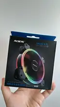 RGB Computer Fan Cooling-Fan Case Alseye Halo 120mm PC for And Cpu-Fan-Replacement 4-Pin-Pwm