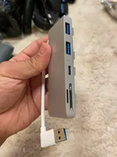 Splitter Computer Rocketek Imac Usb-3.0-Hub Aluminum-Alloy Sd/tf-Card-Reader 3-Port-Adapter